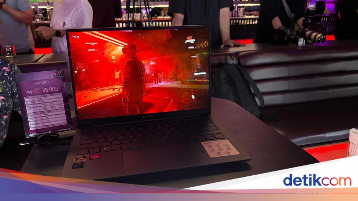 Axioo Rilis Hype R X8 OLED, Laptop Tipis Layar OLED Rp 8 Jutaan