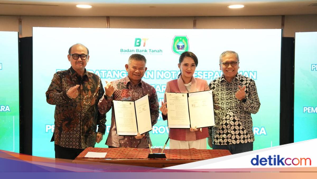 Bank Tanah-Pemprov Maluku Utara Teken MoU Optimalisasi Lahan 273 Ribu Ha