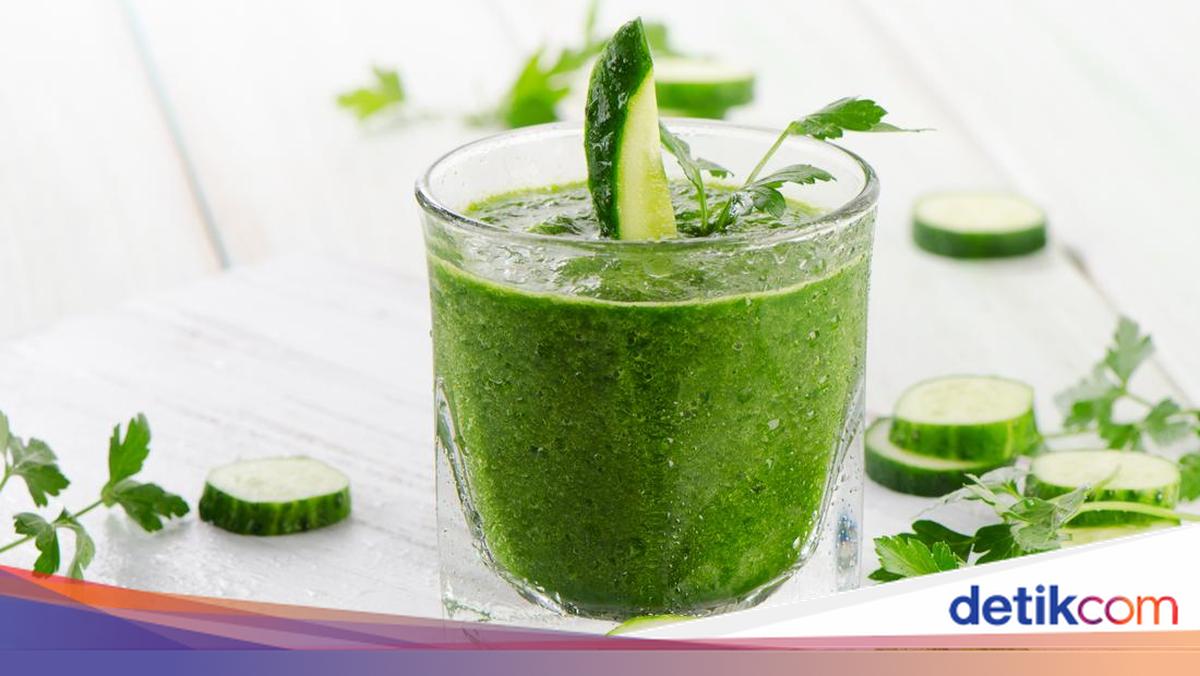 Cara Membuat Jus Timun, Minuman Penurun Kolesterol dan Tekanan Darah