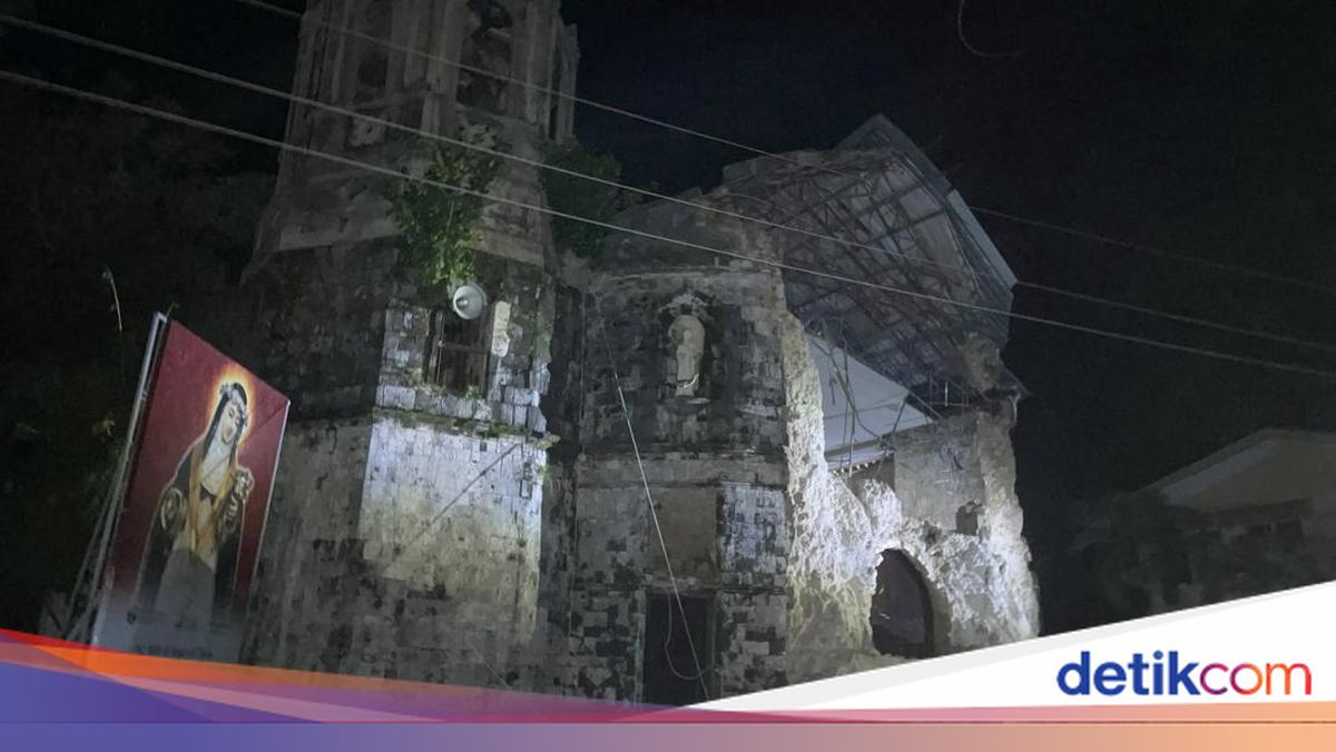 Cebu Digoyang Gempa, 123 Fasilitas Pariwisata dan Situs Warisan Budaya Rusak