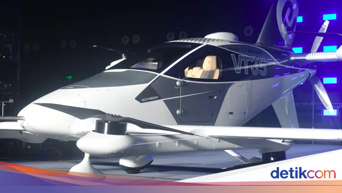 China Rilis Taksi Terbang Tanpa Sopir, Jangkauan Capai 200 Km Sekali Cas