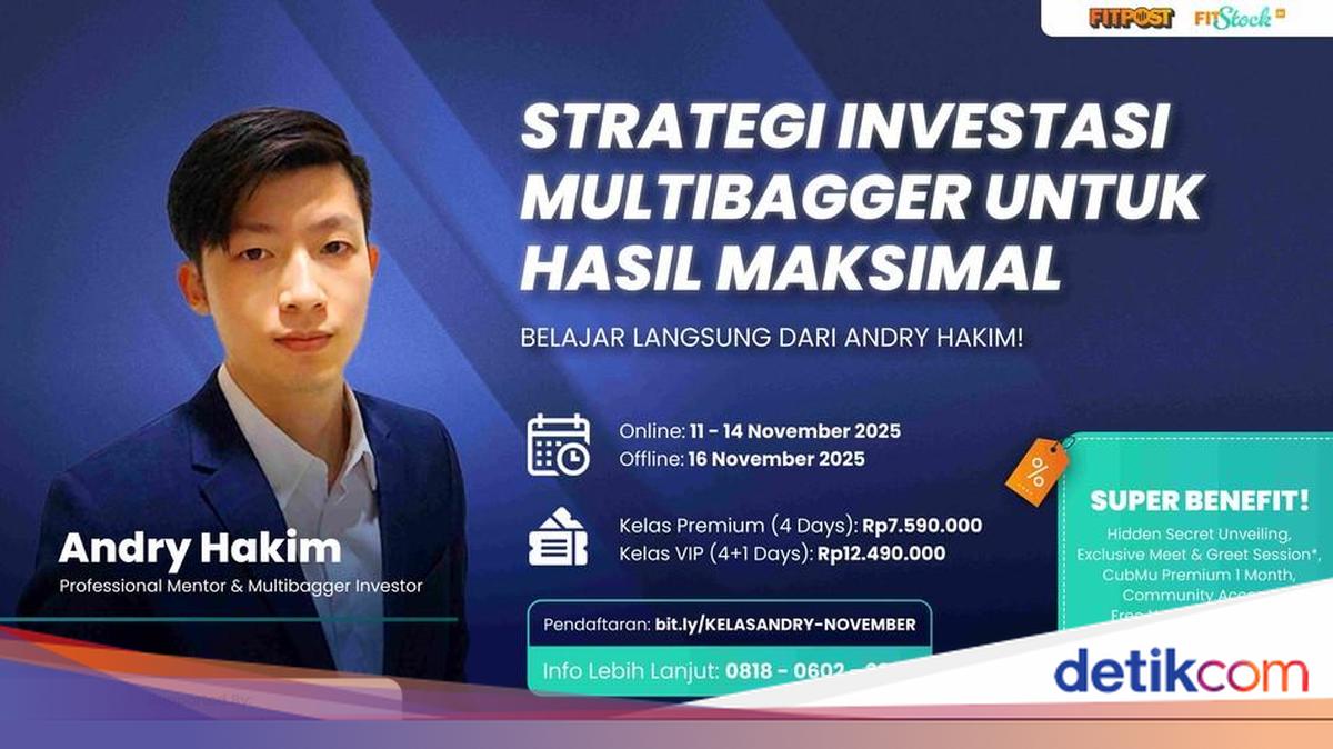 Dari Investor Biasa Jadi Multibagger Hunter! Ini Rahasia Cuan dari Andry Hakim