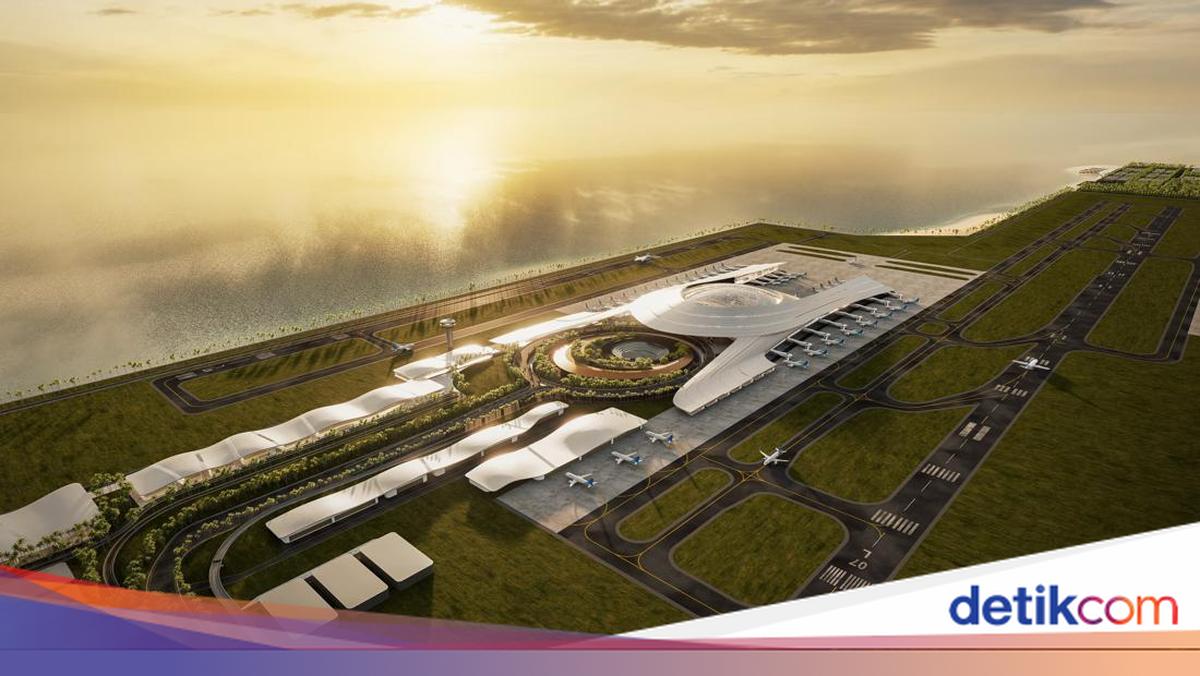 Desain Bandara Baru Bali Utara yang Mirip Kura-kura, Dibangun Offshore?