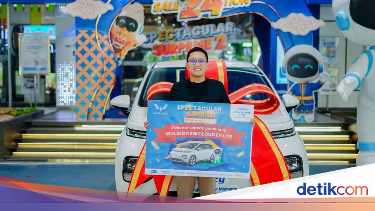 Electronic City Beri Hadiah Mobil Listrik untuk Pelanggan Beruntung