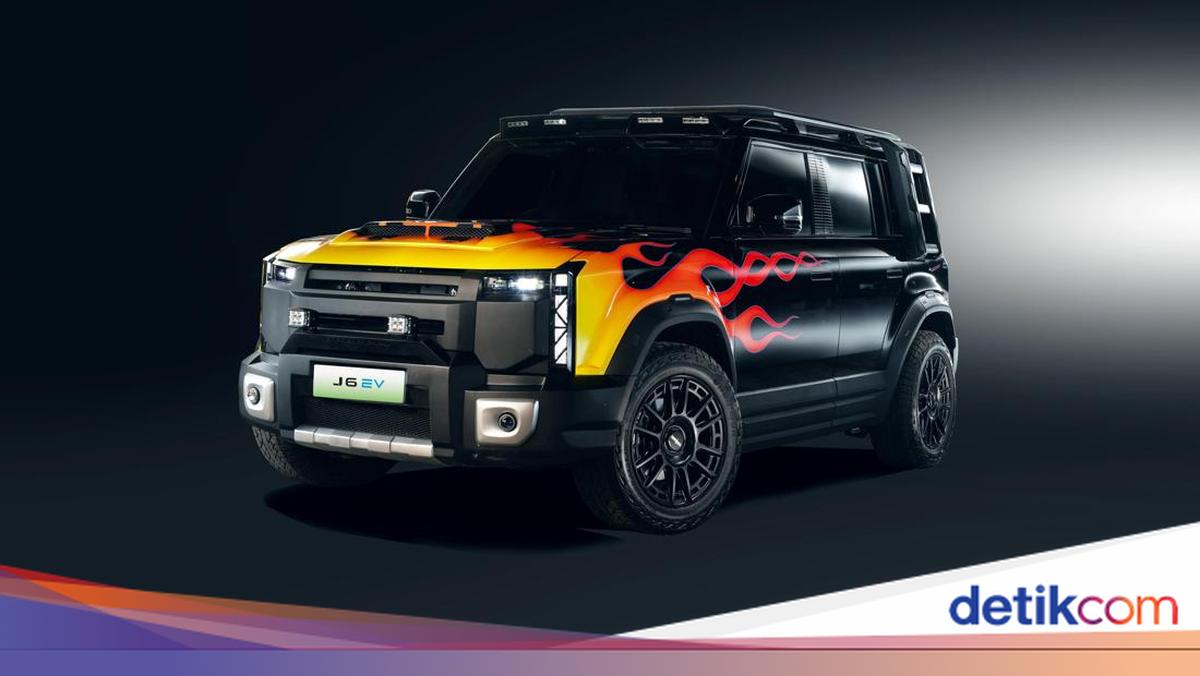 Gantengnya Modifikasi Mobil Listrik Chery J6 EV