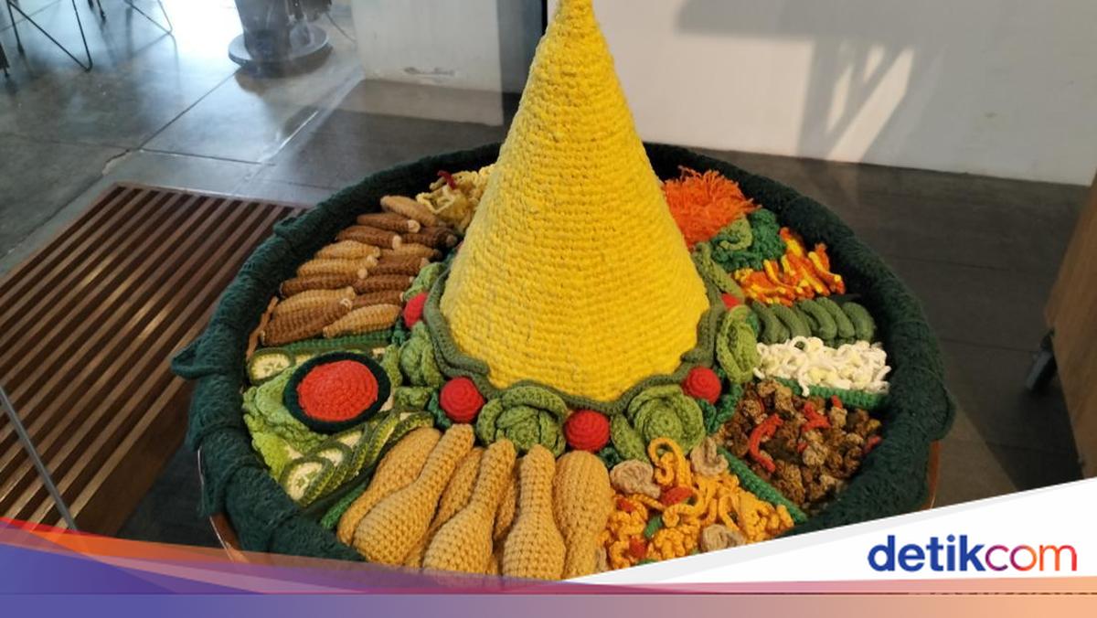Gemas & Bikin Lapar! Pameran Rajutan Tema Makanan di Kemang, Jajan Pasar Sampai Bento