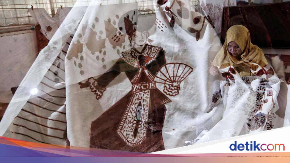Goresan Cantik Tangan Ibu-ibu Rumah Tangga di Batik Marunda