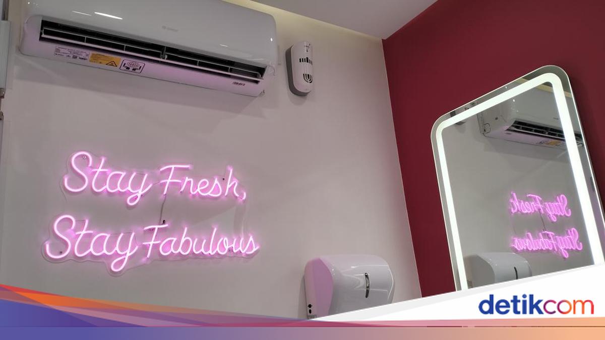 Ini Tampilan Toilet Premium dengan AC dan Musik Dekat Stasiun Sudirman