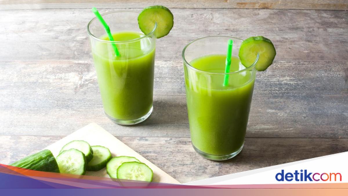 Jus Mentimun Bantu Turunkan Berat Badan, Ini Waktu Terbaik Konsumsinya