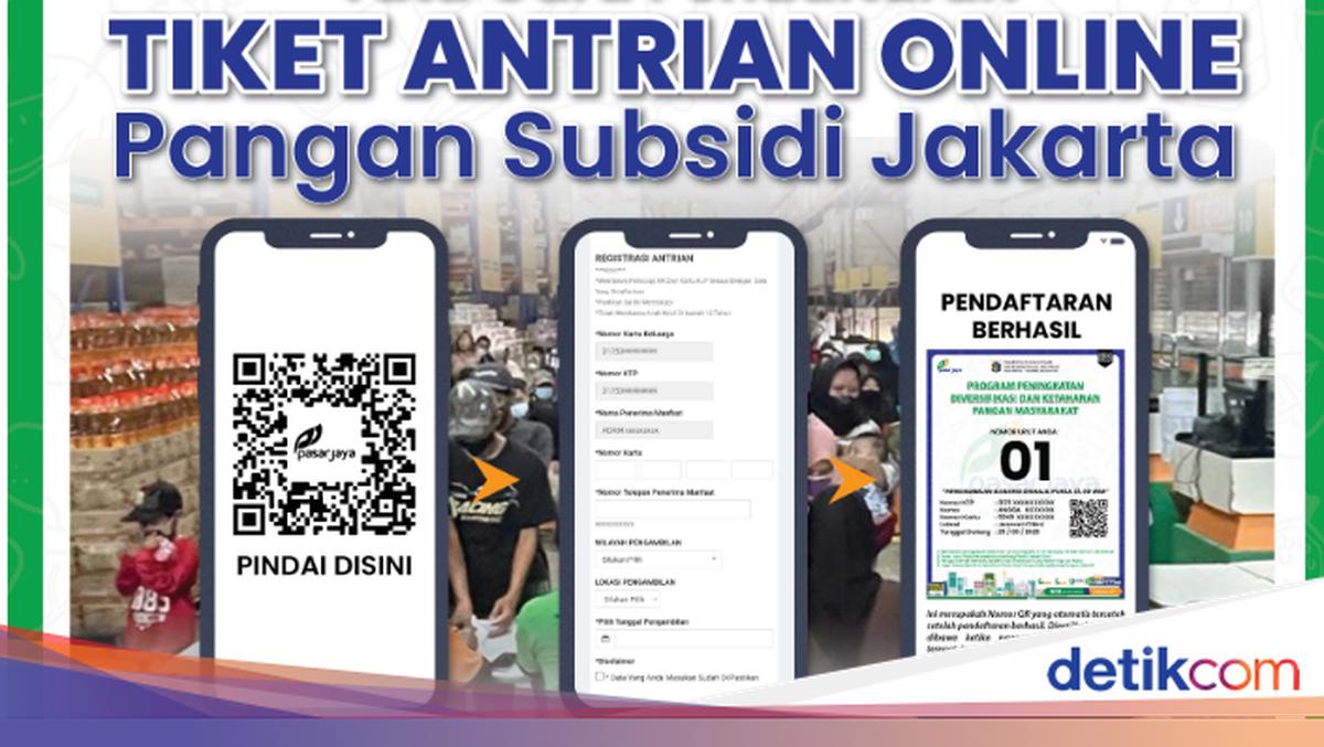 Mau Dapat Tiket Antrean Pangan Bersubsidi KJP Plus? Ini Caranya