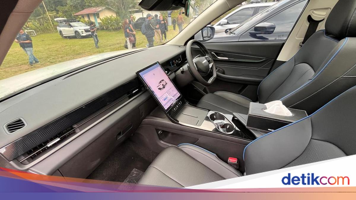 Mengintip Kabin Mobil Listrik Jaecoo J5 EV, Mewah dan Modern