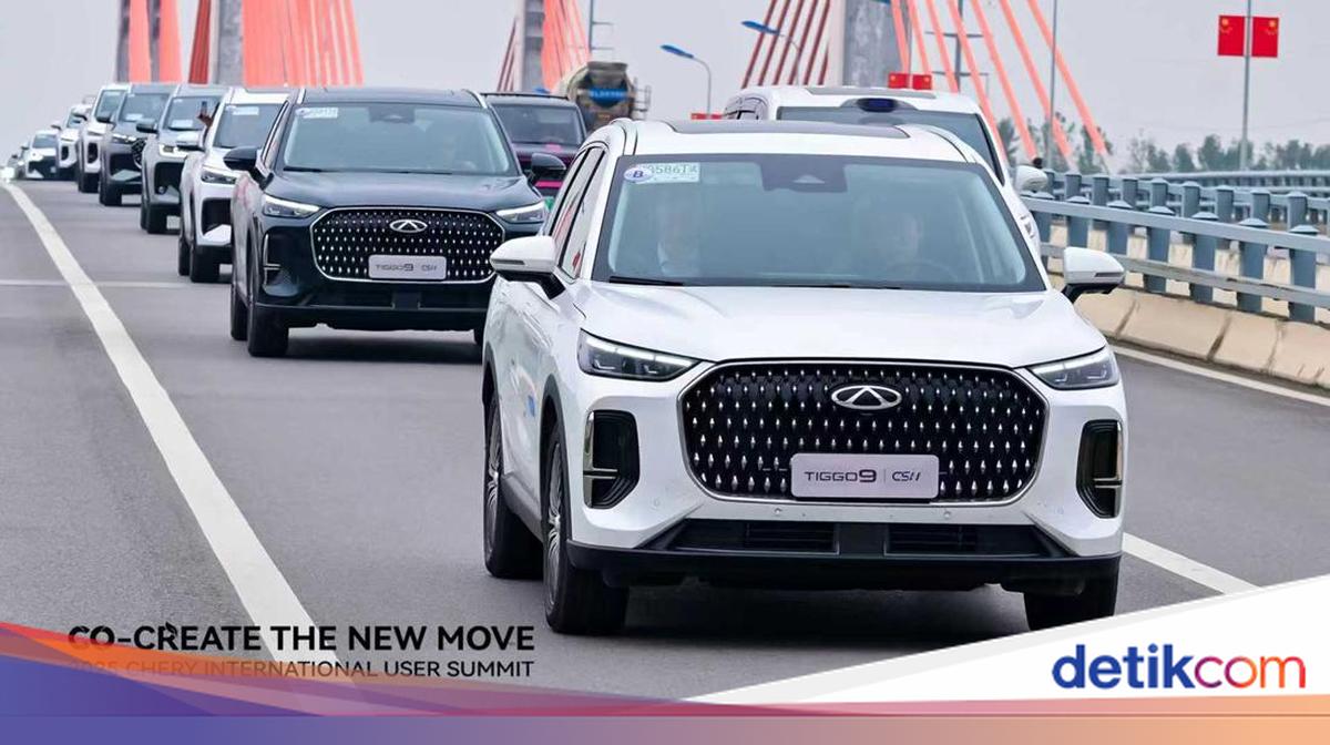 Mobil Hybrid Chery Sekali Isi Bahan Bakar Tembus 1.403 Km!