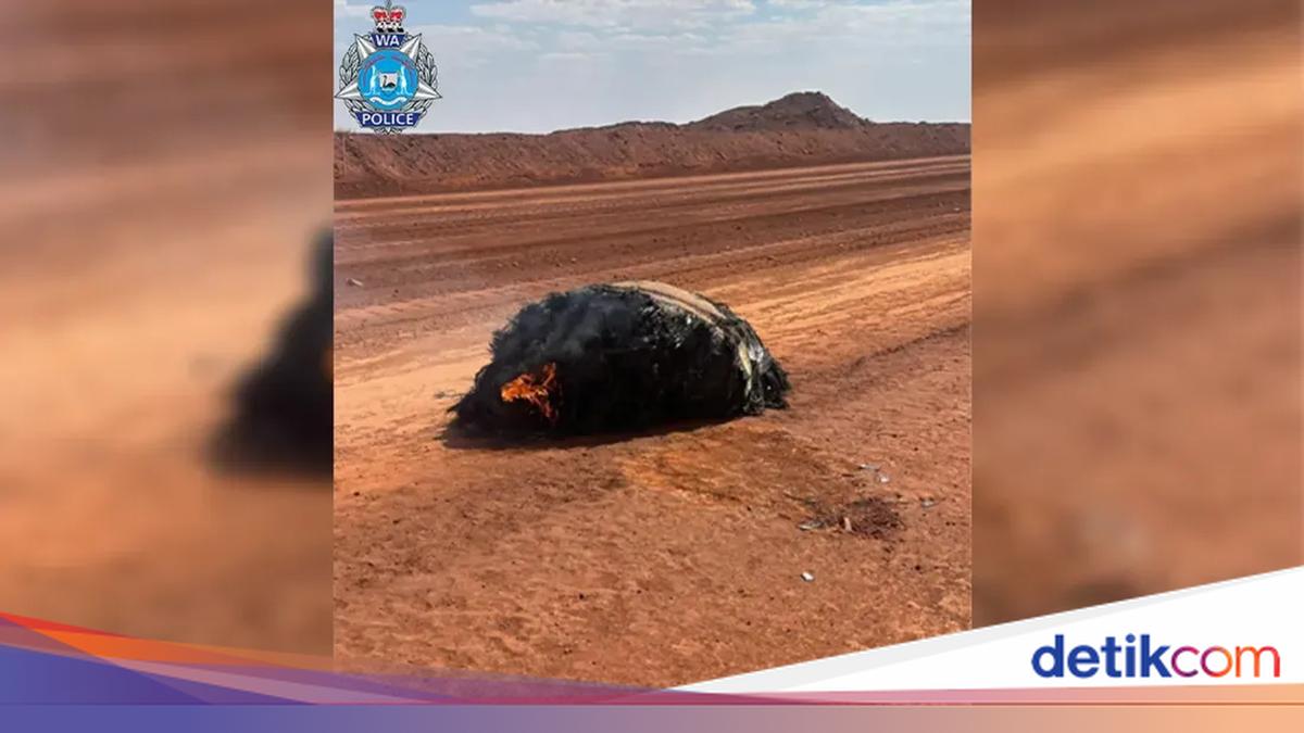 Sampah Antariksa Mendarat di Gurun Australia, Kondisinya Terbakar