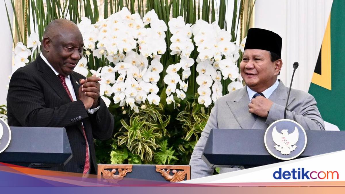 Sanjungan Presiden Afsel Saat Dijamu Prabowo di Istana