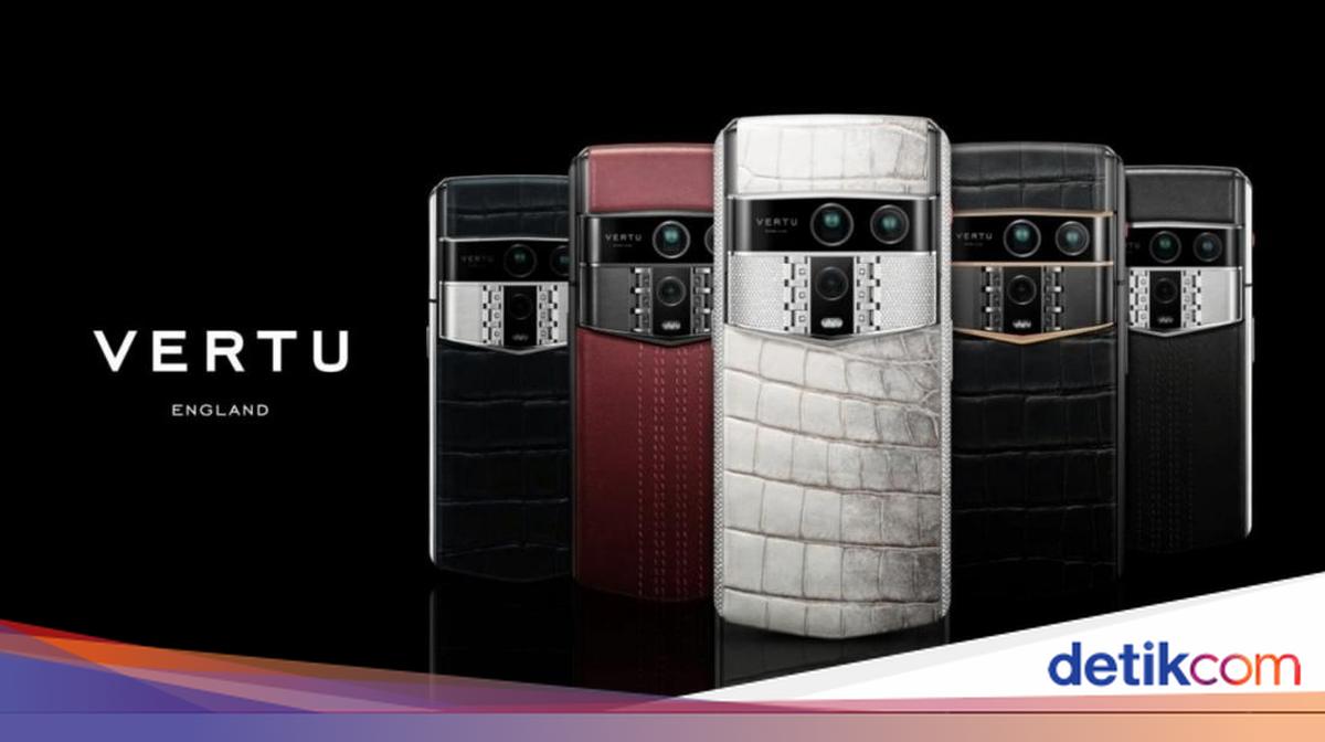 Vertu Agent Q Resmi Dirilis, 'HP Sultan' Berlapis Emas dan Kulit Buaya